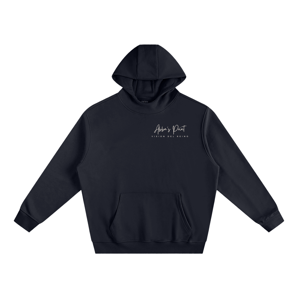 Abba's Print With God all things are possible Fleeced Matthew 19:26 High Neck Hoodie