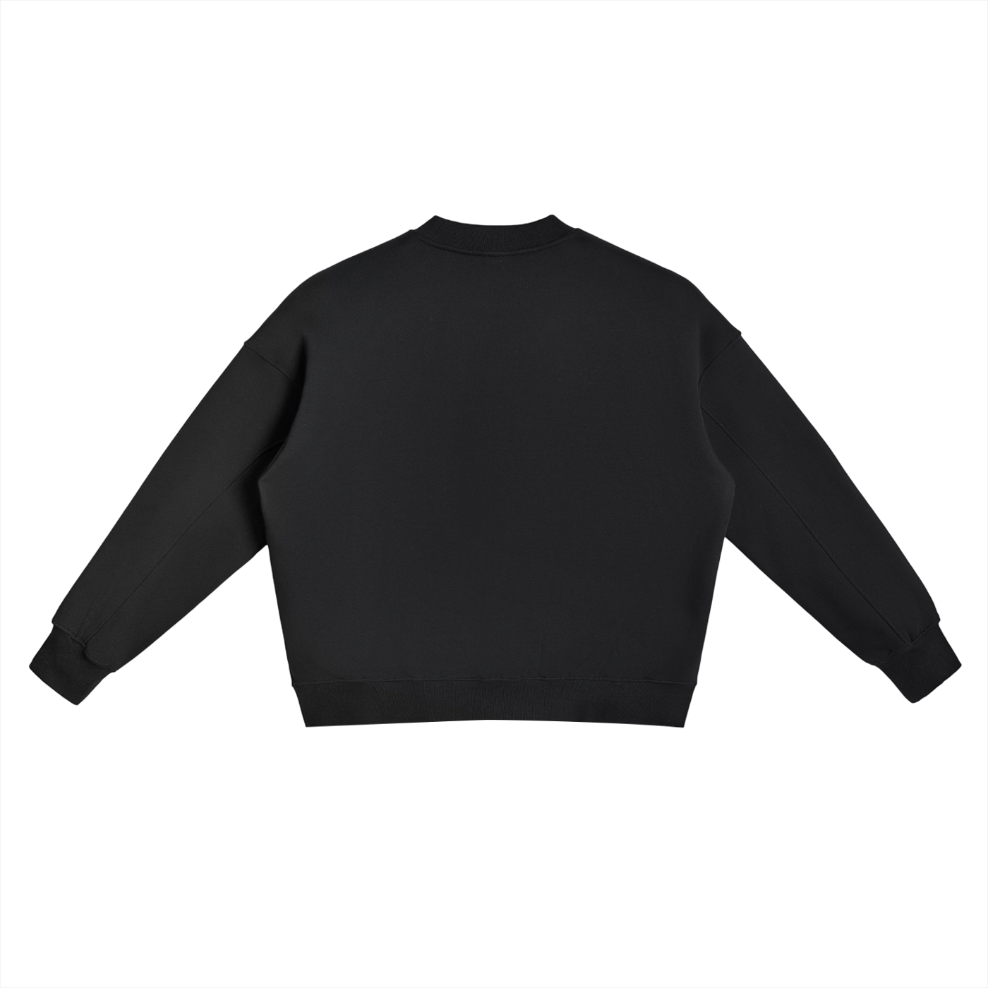 Gratitude Overflow Fleece Side Slit Crewneck Sweatshirt